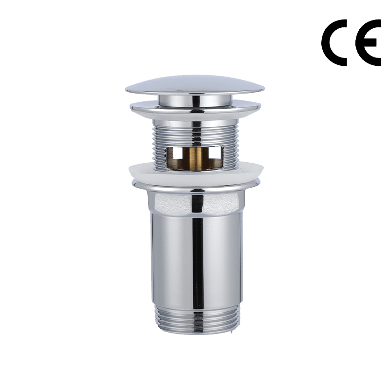 CE Certificates With Overflow Click Clack Pop Up Waste Stopper Drainage For Basin EB1062