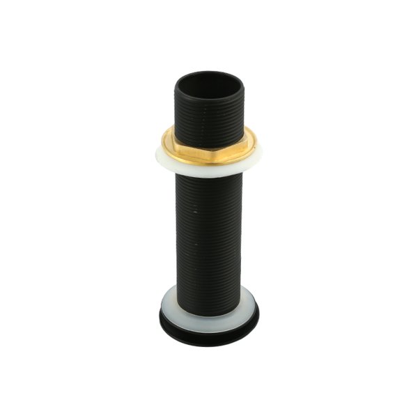 G1-1/4” 16cm Basin High Fitness Brass Pop Up Waste Matte Black Without Overflow EB1016-O