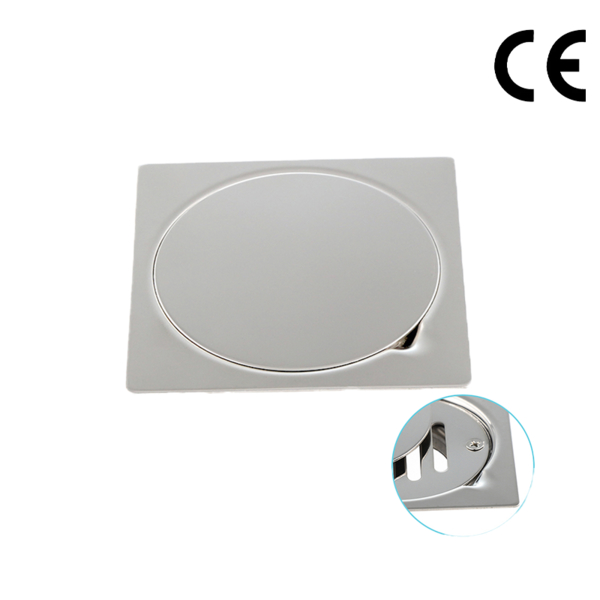 Bathroom Deodorant Quality 10X10CM Stainless Steel SS201 SS304 Floor Drain EF1020-10