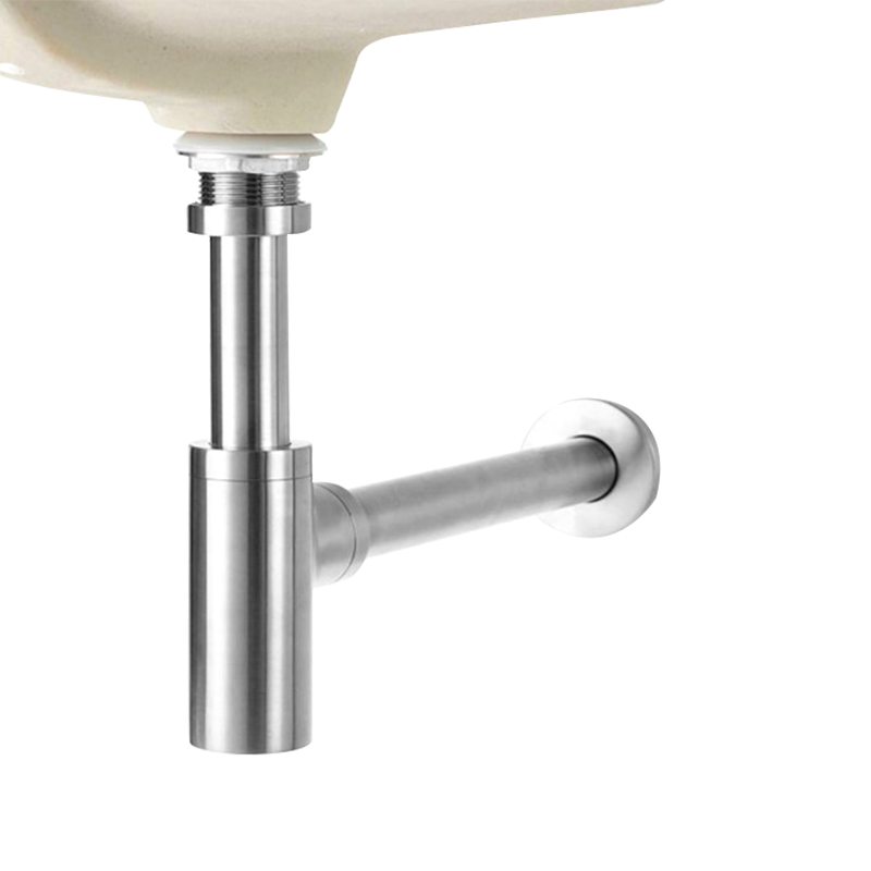 Brass G 1 1/4'' Size Chrome Bathroom Wash Basin Bottle Trap