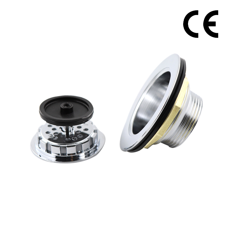 South africa G1-1/2” zinc sink waste drain chrome captive waste